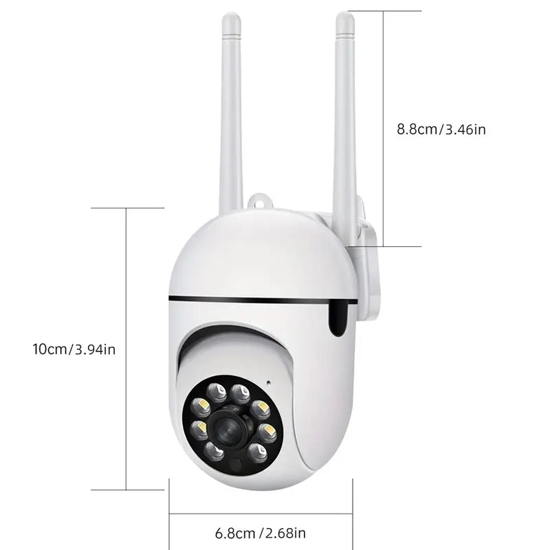 LumaHaus™ JOOAN Panoramic WiFi Security Camera (1080P HD)