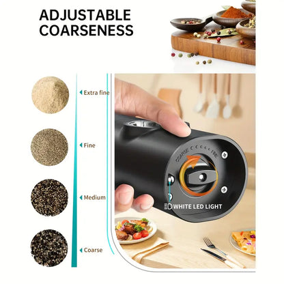 🧂 LumaHaus™ Electric Salt & Pepper Grinder