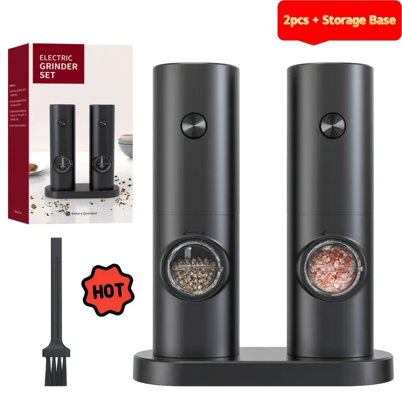 🧂 LumaHaus™ Electric Salt & Pepper Grinder