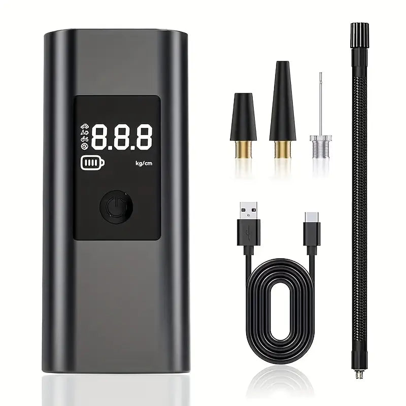 🔧 LumaHaus™ Portable Tire Inflator Air Compressor