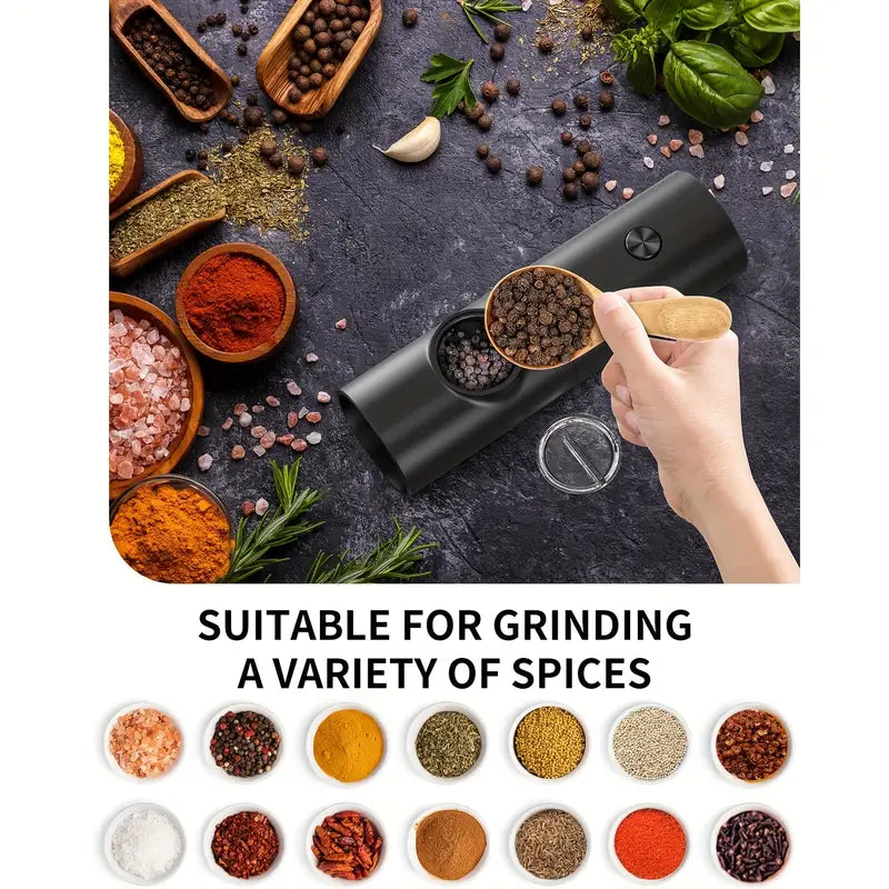 🧂 LumaHaus™ Electric Salt & Pepper Grinder