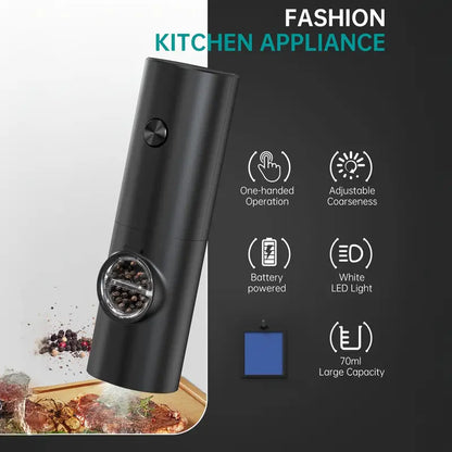 🧂 LumaHaus™ Electric Salt & Pepper Grinder