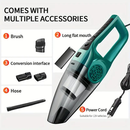 🚗 LumaHaus™ Compact Car Vacuum Cleaner