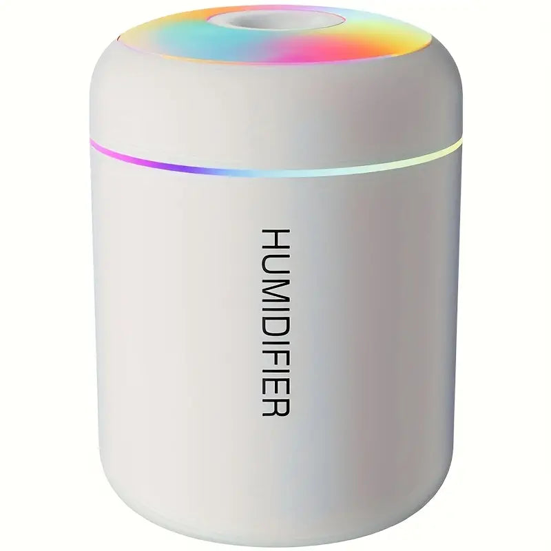 LumaHaus™ Mini USB Humidifier & Colorful Night Light Diffuser (180ml)