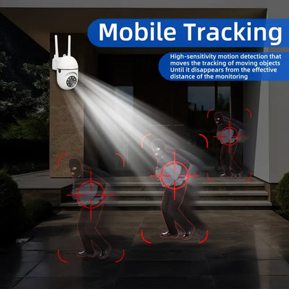 LumaHaus™ JOOAN Panoramic WiFi Security Camera (1080P HD)