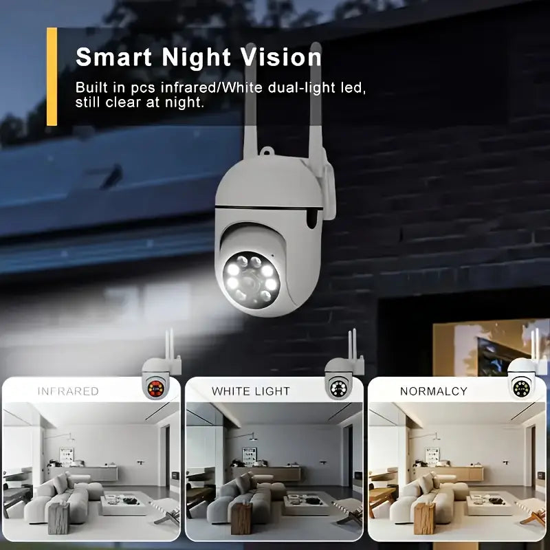 LumaHaus™ JOOAN Panoramic WiFi Security Camera (1080P HD)