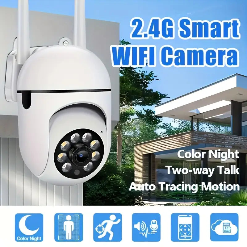 LumaHaus™ JOOAN Panoramic WiFi Security Camera (1080P HD)