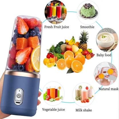 LumaHaus™ Portable USB Rechargeable Blender (1500mAh)