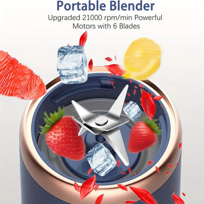 LumaHaus™ Portable USB Rechargeable Blender (1500mAh)