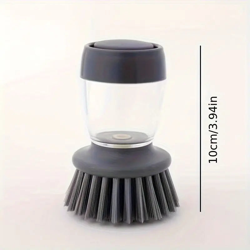 LumaHaus™ Durable Cleaning Brush with Built-In Soap Dispenser