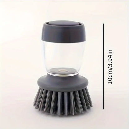 LumaHaus™ Durable Cleaning Brush with Built-In Soap Dispenser