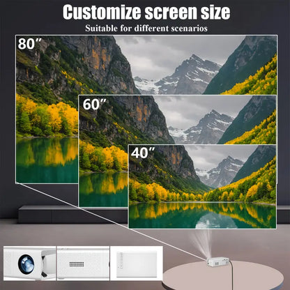 LumaHaus™ GTEQY Portable Mini Projector (Viral Home Theater Gadget 🎬🔥)