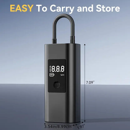 🔧 LumaHaus™ Portable Tire Inflator Air Compressor